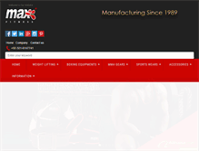 Tablet Screenshot of max-z.com